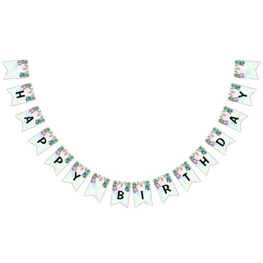 キュート恐竜ジャングルスクール子供の誕生日パーティーボー バンティングフラッグ (全)