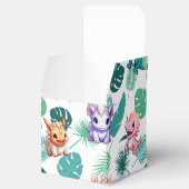 キュート恐竜ジャングルスクール子供の誕生日パーティーボー フェイバーボックス (オープン)