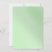 キュート恐竜ジャングルスクール子供の誕生日パーティー 招待状 (裏面)