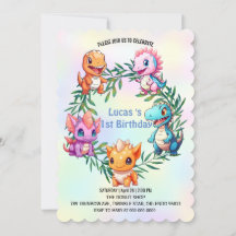 キュート恐竜ジャングルスクール子供の誕生日パーティー