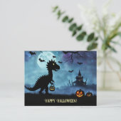 キュート恐竜ハッピーハローウィン シーズンポストカード (スタンド正面)