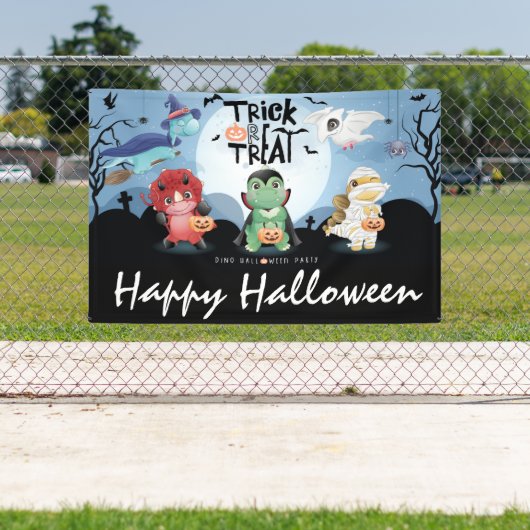 キュート恐竜ハローウィンパーティ 横断幕 (インサイチュ)