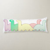 キュート恐竜パステルカラフル ボディピロー (裏面)