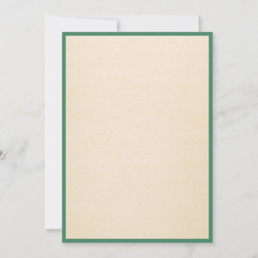 キュート恐竜プレグゴサウルス赤ちゃんシャワー招待状 招待状 (裏面)