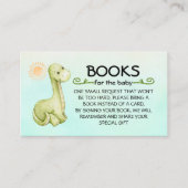 キュート恐竜ベビーの本テーマ エンクロージャーカード (正面)