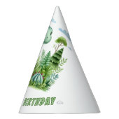 キュート恐竜ベビーの誕生日パーティー パーティーハット (右)