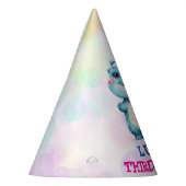 キュート恐竜ボーイハッピーバースデーバルーンパーティー パーティーハット (左)