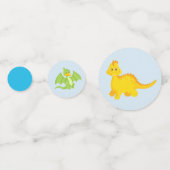 キュート恐竜ボーイ誕生日 コンフェッティ (正面)