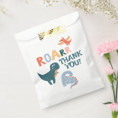 キュート恐竜子供の誕生日パーティー フェイバーバッグ (封をした状態)