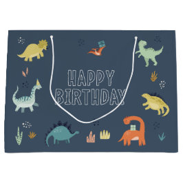 キュート恐竜抱き枕 ラージペーパーバッグ