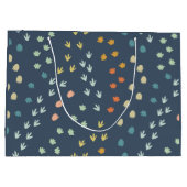 キュート恐竜抱き枕 ラージペーパーバッグ (裏面)