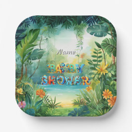 キュート恐竜紙プレート ペーパープレート