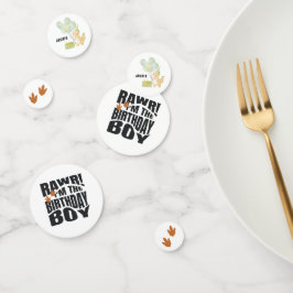 キュート恐竜誕生日 コンフェッティ