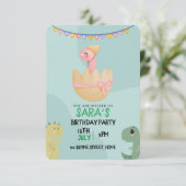 キュート恐竜誕生日 セーブザデート (スタンド正面)