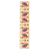 キュート感謝祭トルコのテーブルランナー ミディアムテーブルランナー (正面)