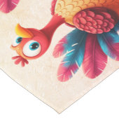 キュート感謝祭トルコのテーブルランナー ミディアムテーブルランナー (コーナー)