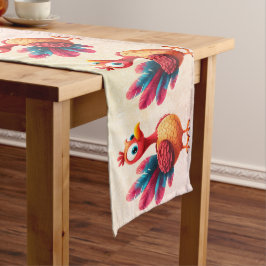 キュート感謝祭トルコのテーブルランナー ミディアムテーブルランナー