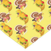 キュート感謝祭七面鳥パターンテーブルランナー ショートテーブルランナー (コーナー)