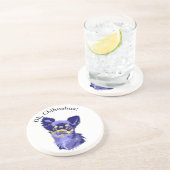 キュート抽象芸術チワホアサンドストーンコースター コースター (側面)