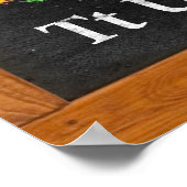 キュート教授オウル・ポーランドアルファベットポルスキ ポスター (角)