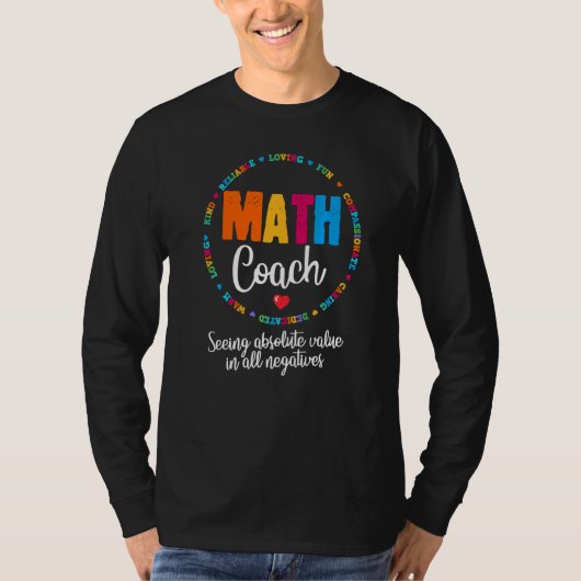 キュート数学コーチ先生数理おたく学校 Tシャツ (正面)