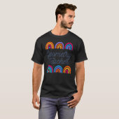 キュート数学コーチ先生数理ジオメトリチーム Tシャツ (正面フル)