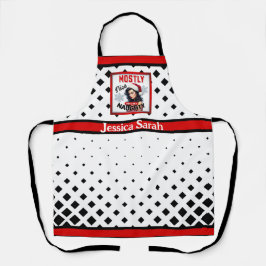 キュート時々いけなレトロクリスマスピンナップ エプロン