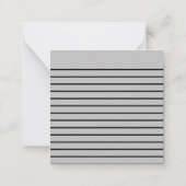 キュート時々いけなレトロクリスマスピンナップ ノートカード (裏面)