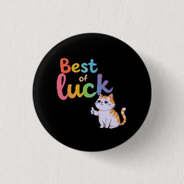 キュート最高のな運運：おもしろいを広げて猫グッド 缶バッジ