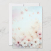 キュート来ストーク近日発表招待状 招待状 (裏面)