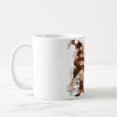 キュート格言コーヒー格言Workie コーヒーマグカップ (左)