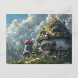 キュート格言,キノコの家 ポストカード