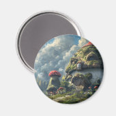 キュート格言，キノコの家 マグネット (正面/裏面)