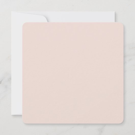 キュート植物学モダンミニマル引っ越し祝いパーティー 招待状 (裏面)