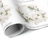 キュート極熊のパターン名メリークリスマス ラッピングペーパー (ロールコーナー)