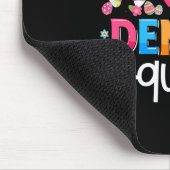 キュート歯の歯の分隊の歯科助手エッグ東 マウスパッド (コーナー)