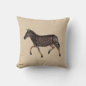 キュート水玉模様ゼブラ クッション (正面)