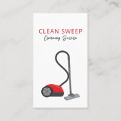 キュート洗浄サービス真空供給 名刺 (正面)