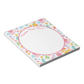 キュート海シーライフシーホースヒトデ ノートパッド (アングル)