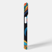 キュート熱狂するチおもしろいンパンジー Case-Mate iPhoneケース (裏面 / 右)