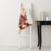 キュート白うさぎワンダーランド時間お洒落キーパー シェルパブランケット (インサイチュ)