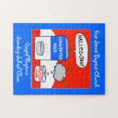 キュート福音主義キリスト教漫画教会キッチン ジグソーパズル (横)