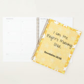 キュート私は明るい朝のスタークリスチャン プランナー手帳 (ディスプレー)