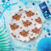 キュート秋ハーベスト紙プレート ペーパープレート (パーティー)