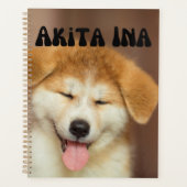 キュート秋田イナパピーカレンダープランナー プランナー手帳 (正面)