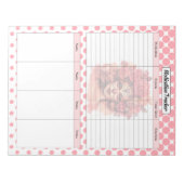 キュート糖スカル投薬トラッカー ノートパッド (正面)