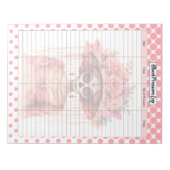 キュート糖スカル血圧計 ノートパッド (正面)