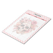 キュート糖スカル食料品 ノートパッド (アングル)