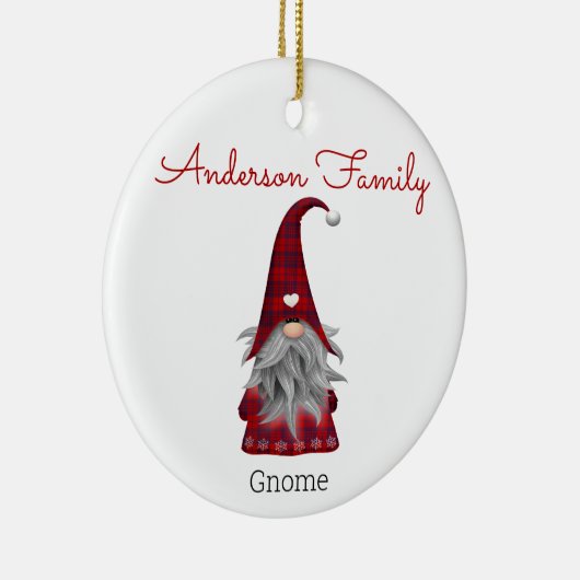 キュート素朴クパーソナライズされたリスマス格言小妖精や小人 セラミックオーナメント (右)