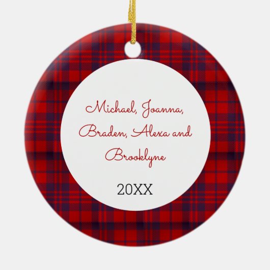 キュート素朴クパーソナライズされたリスマス格言小妖精や小人 セラミックオーナメント (裏面)